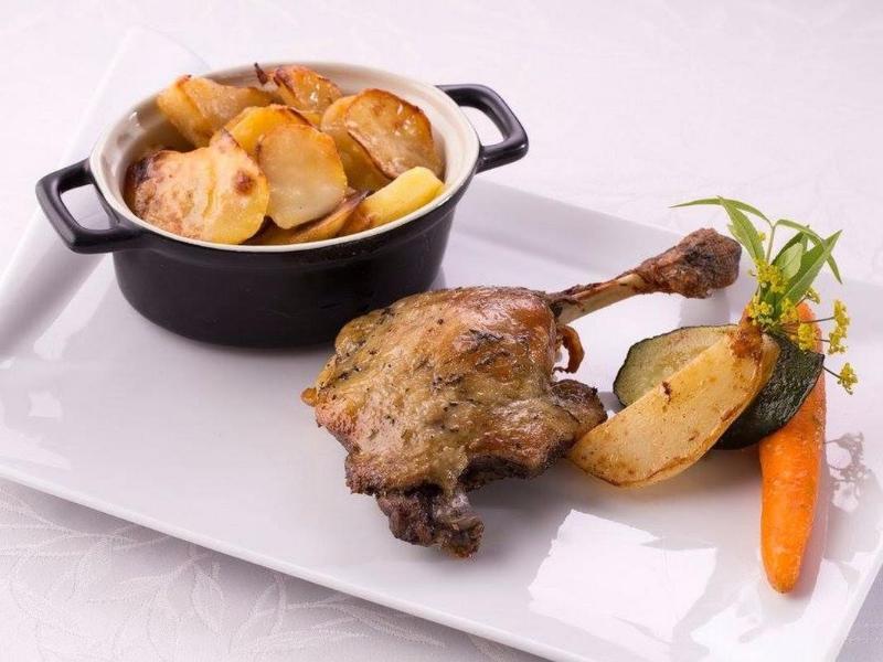 Logis Hotel Restaurant Solenca Ногаро Экстерьер фото